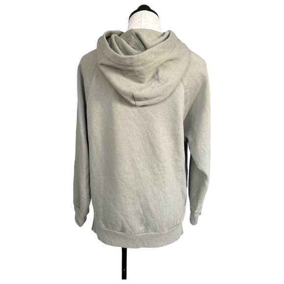 PINK Victoria's Secret Sequin Hoodie Light Green with Pink Sequins Size XS - Picture 4 of 15